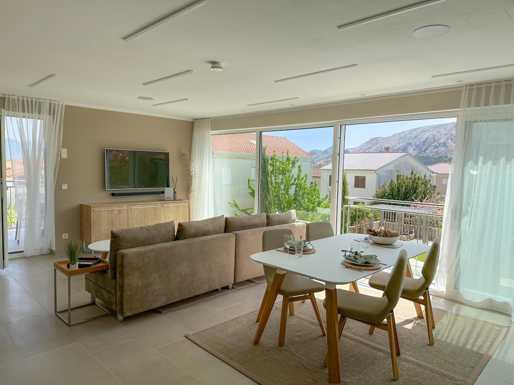 Apartment Baska, Exklusive Apartments Mit Poolarea In Baska, Krk - Kroatien Exterior photo